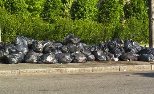 Variety of waste types managed by muck away services
