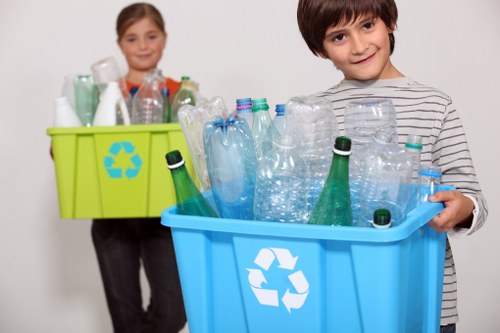 Eco-friendly waste disposal with builders skips