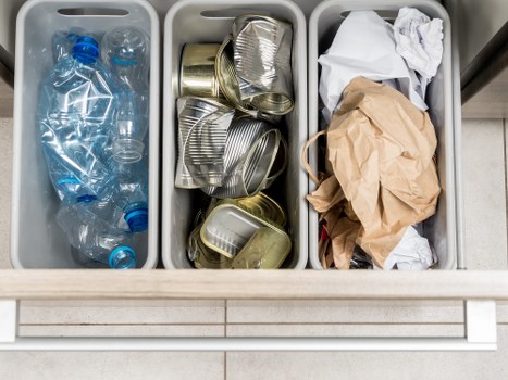Recycling bins and waste management services